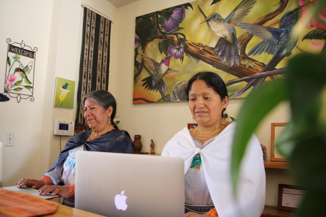 La Posada Del Quinde Otavalo Zewnętrze zdjęcie